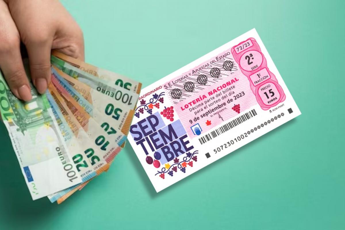 Cuánto se lleva Hacienda del Sorteo Extraordinario de Septiembre de la Lotería Nacional
