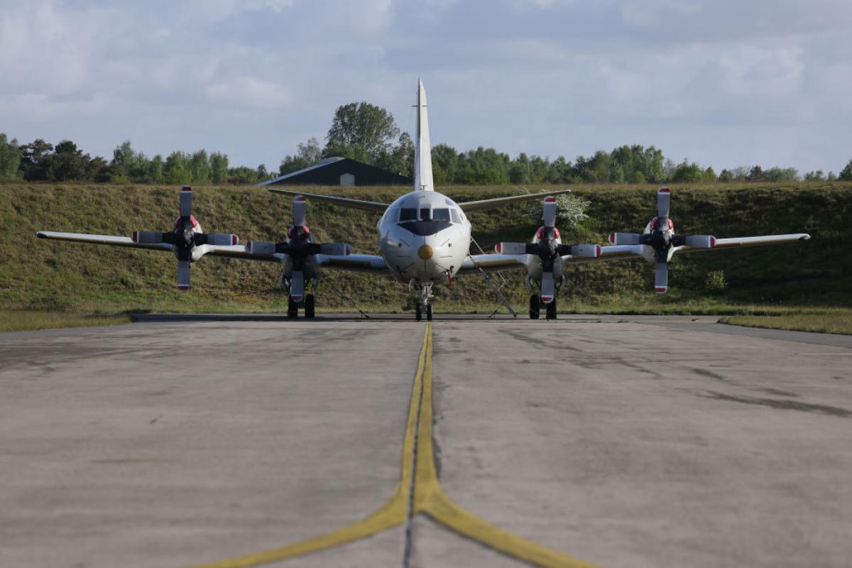 Imagen de archivo de un P3C Orion alemán, avión antisubmarinos y de vigilancia marítima.
