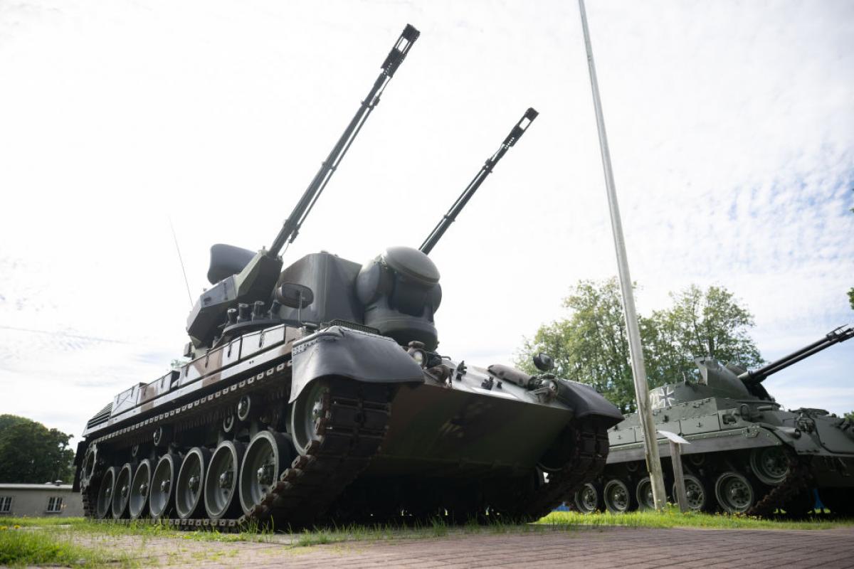 Una unidad del carro antiaéreo alemán Gepard, en una imagen de archivo.