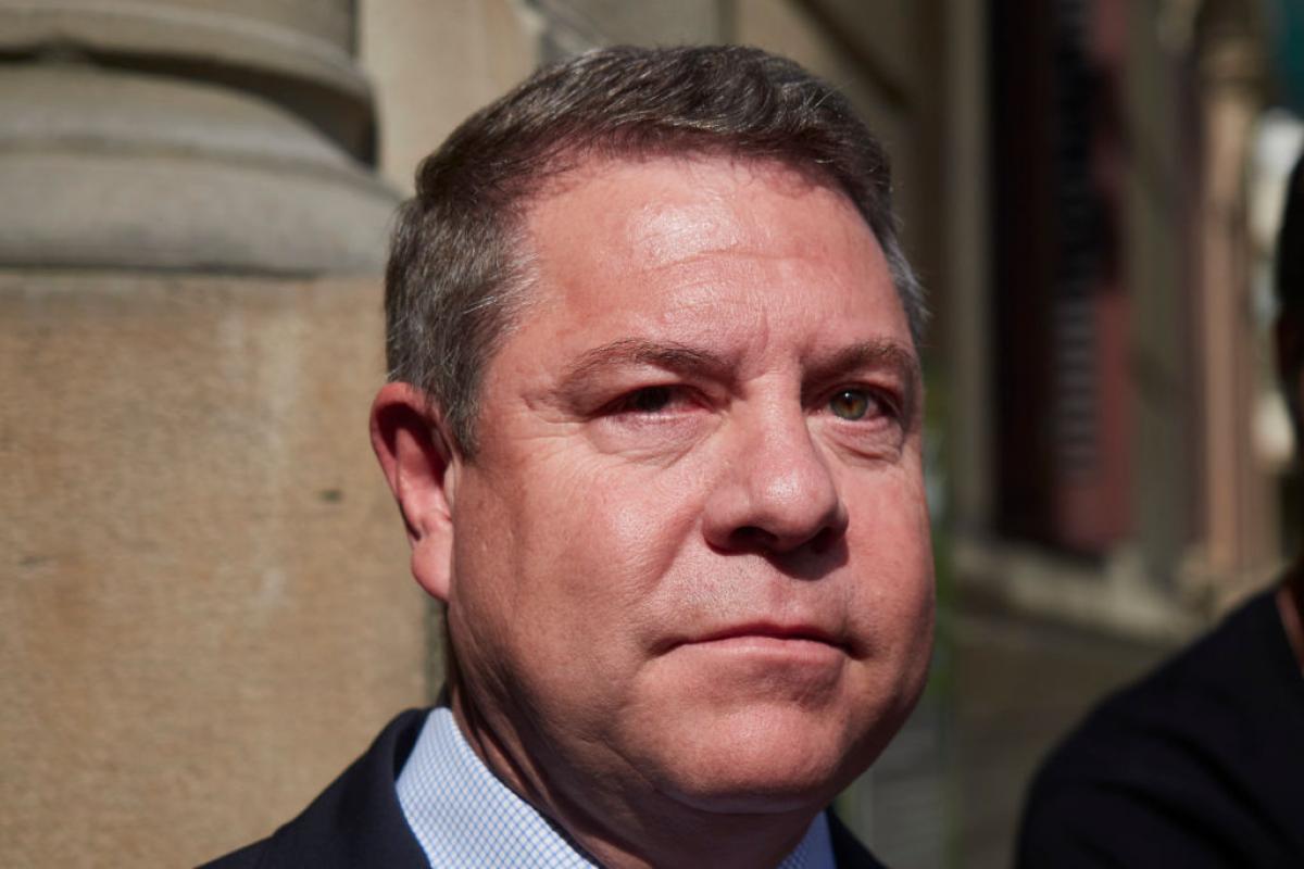 Emiliano Garcia Page, presidente de Castilla-La Mancha.