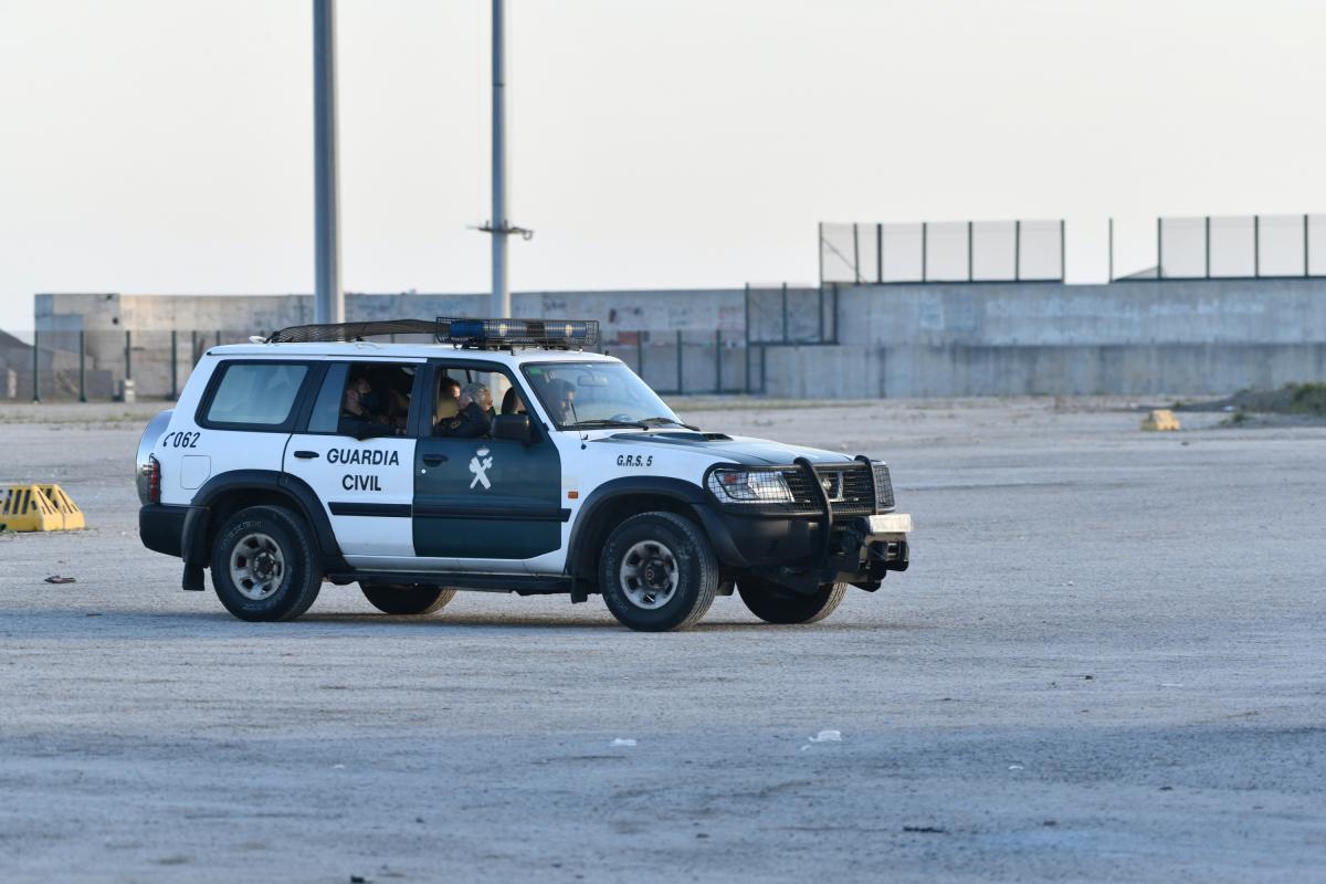 Foto de archivo de un coche de la Guardia Civil.