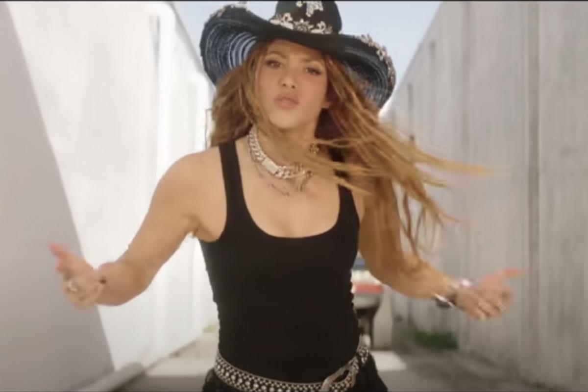Shakira, en un instante del videoclip de su nueva canción 'El Jefe'.