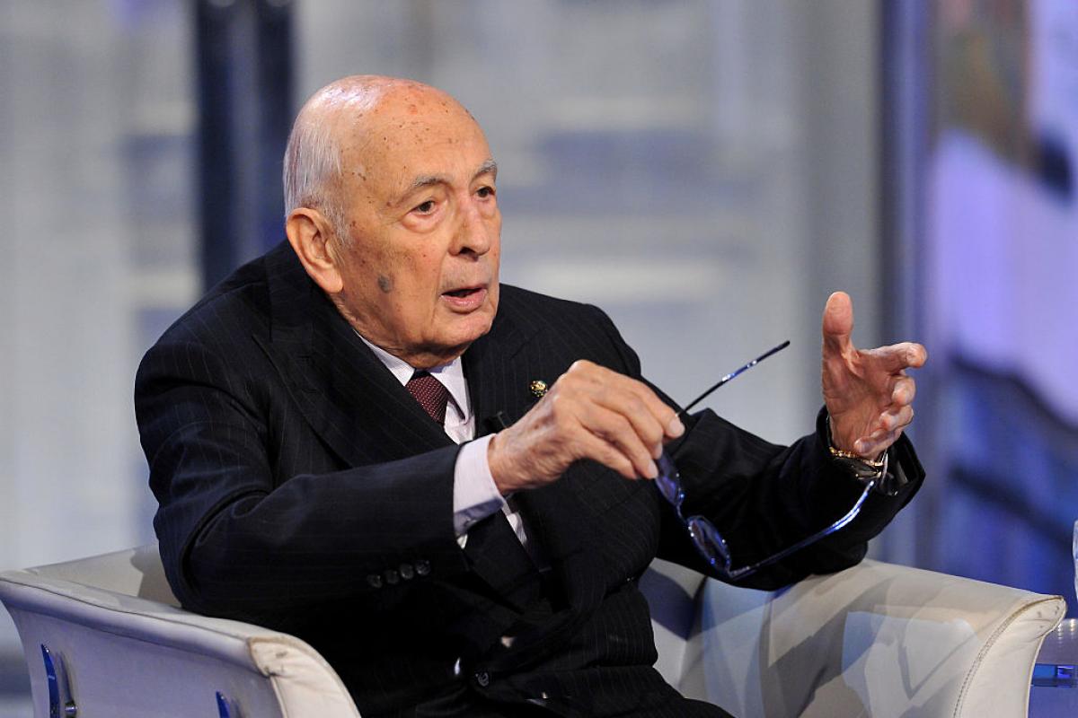 Giorgio Napolitano, en una imagen de 2016