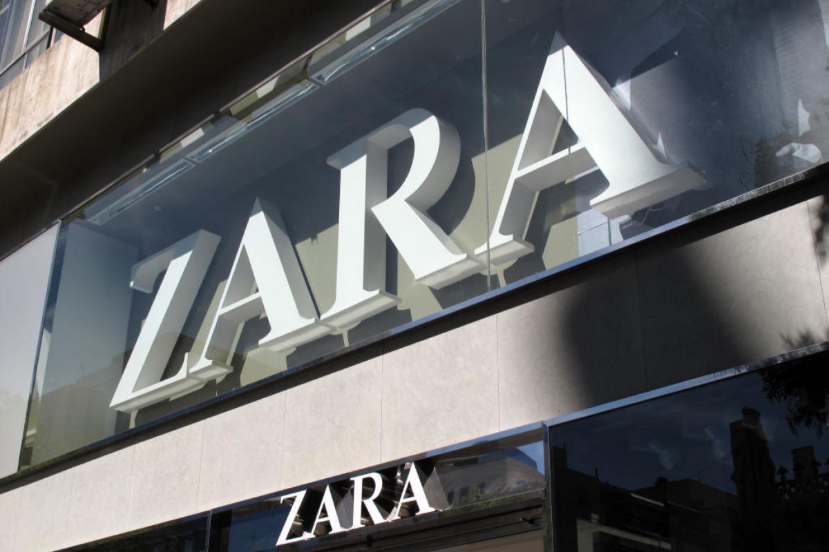 Imagen de archivo del exterior de una tienda de Zara.