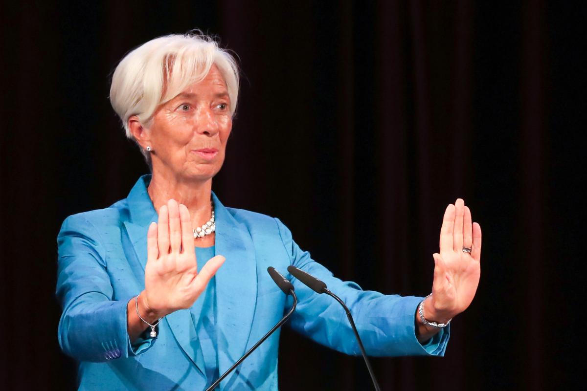 La presidenta del BCE, Christine Lagarde.