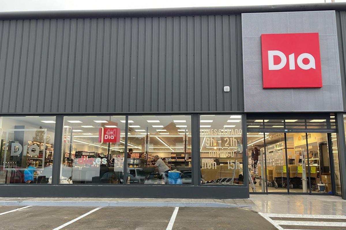 Un supermercado Dia