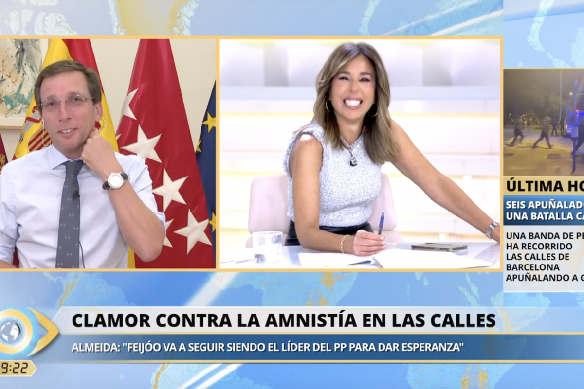 El alcalde de Madrid, José Luis Martínez-Almeida, en 'La mirada crítica'.