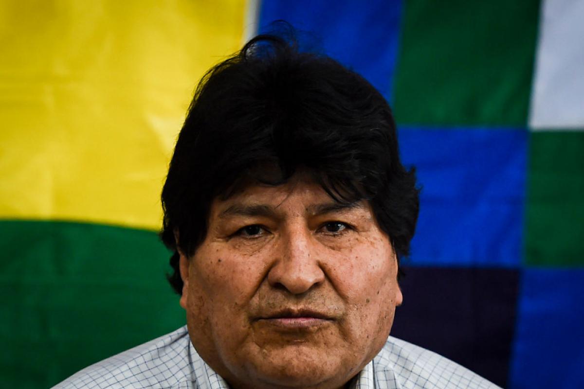 Evo Morales en una imagen de archivo.