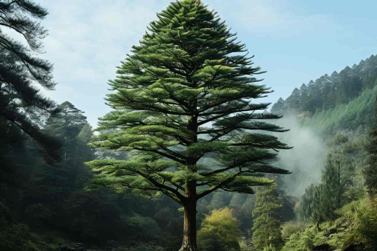 Reproducción del pino Wollemi