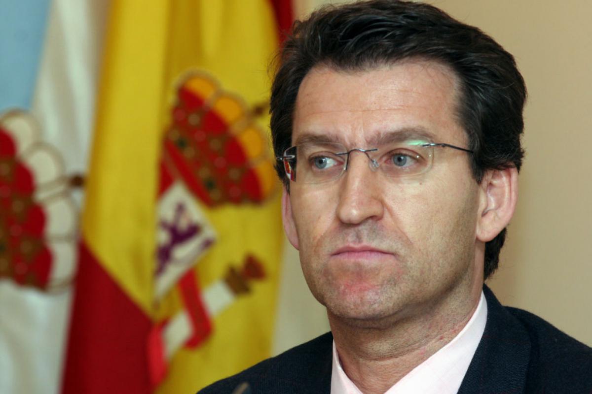 Alberto Núñez Feijóo, en una imagen de 2005, en su tiempo como vicepresidente de la Xunta de Galicia.
