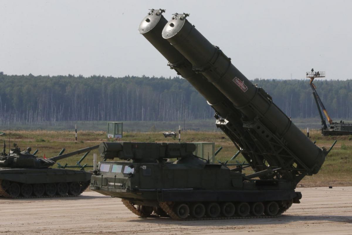 Misiles antiaéreos S-300, en una imagen de archivo