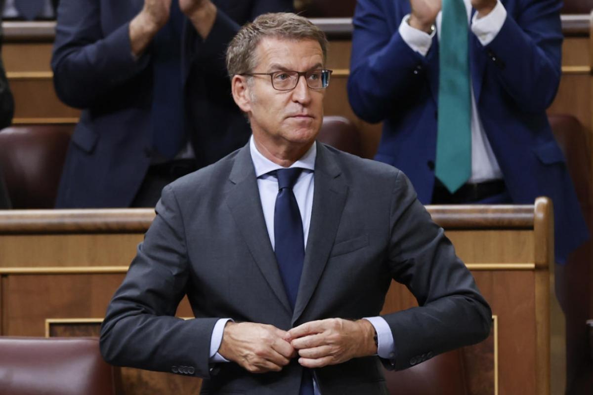 Resultado de la primera votación de la investidura de Feijóo en directo