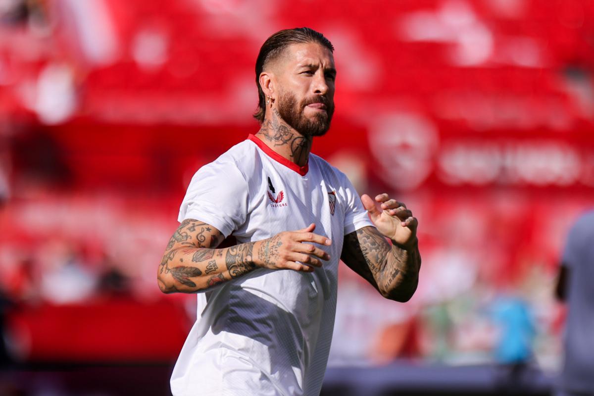 Sergio Ramos, durante un encuentro entre el Sevilla y Las Palmas el 17 de septiembre de 2023.