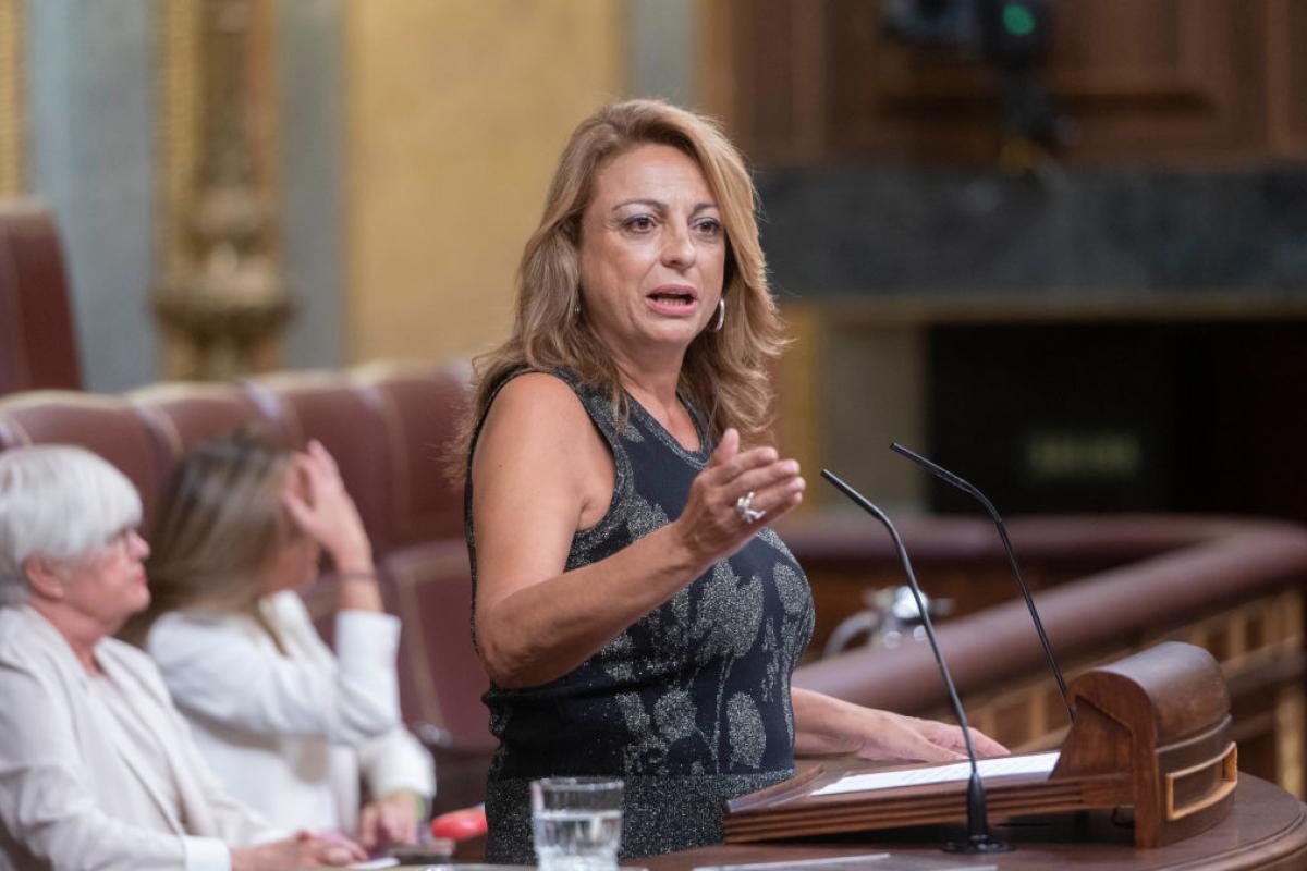 La diputada de Coalición Canaria (CC), Cristina Valido.
