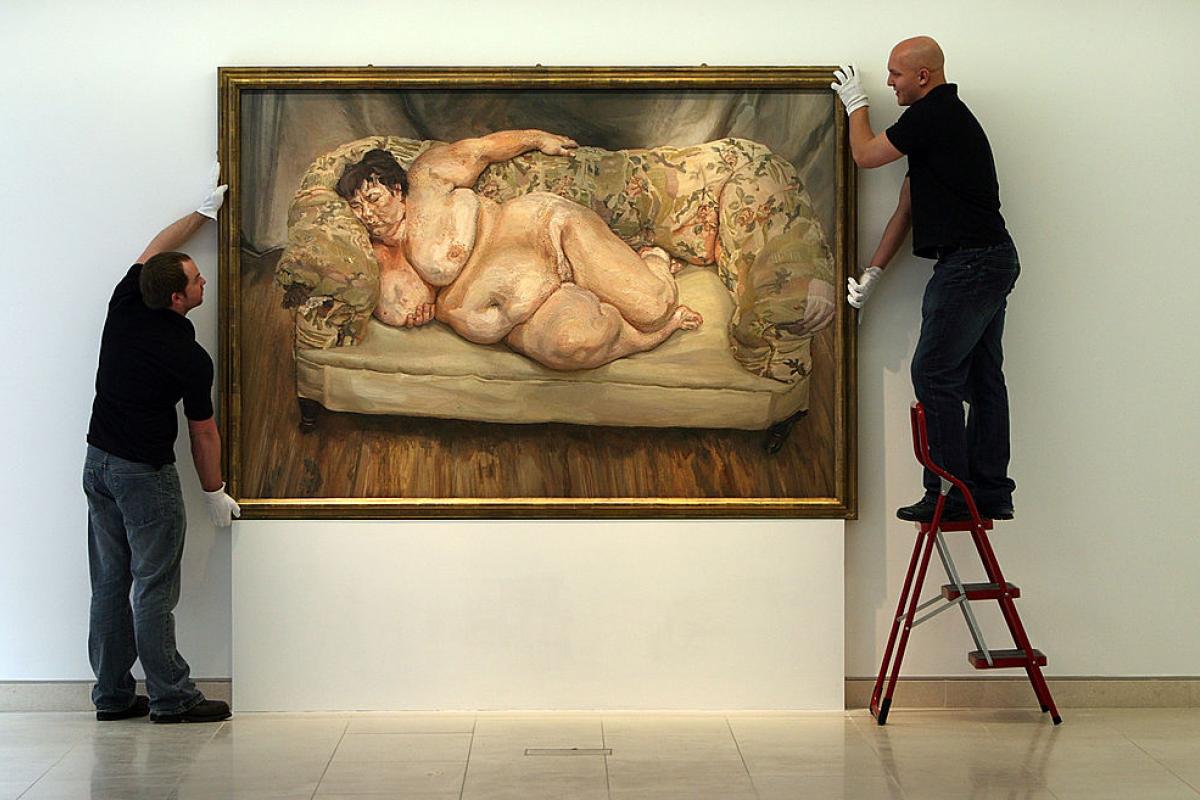 Benefits Supervisor Sleeping de Lucian Freud, una de las obras de arte de Roman Abramovich.