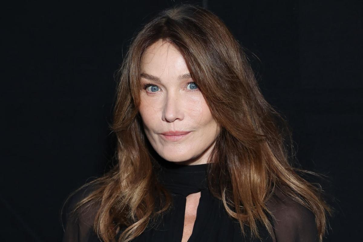 Carla Bruni en la Semana de la Moda de París el pasado 26 de septiembre.