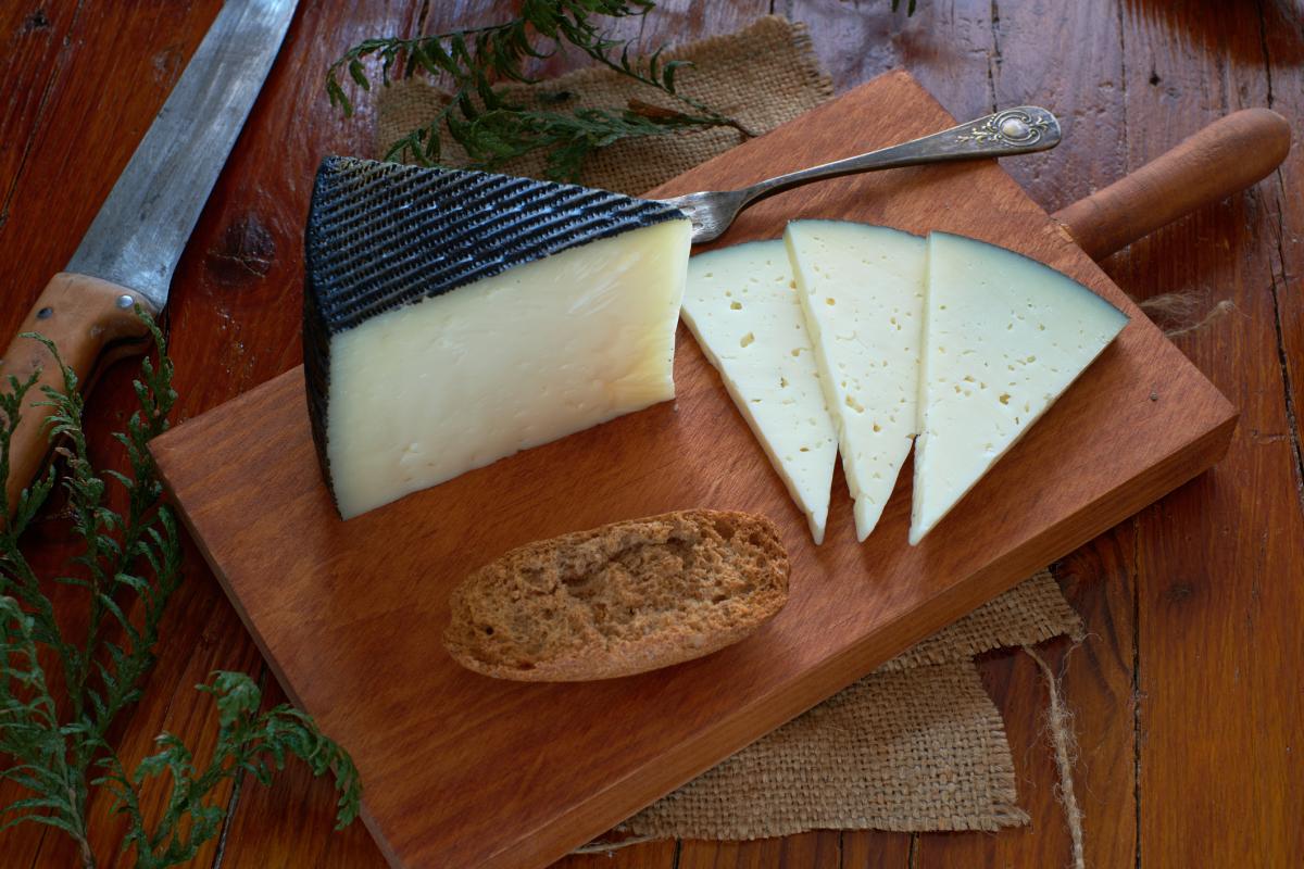 Imagen de archivo de un queso.