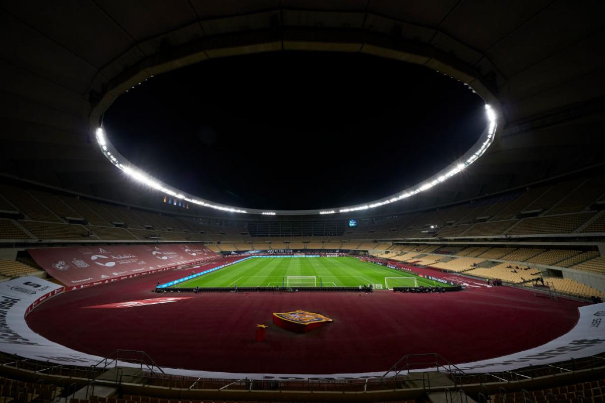 Vista general del estadio La Cartuja