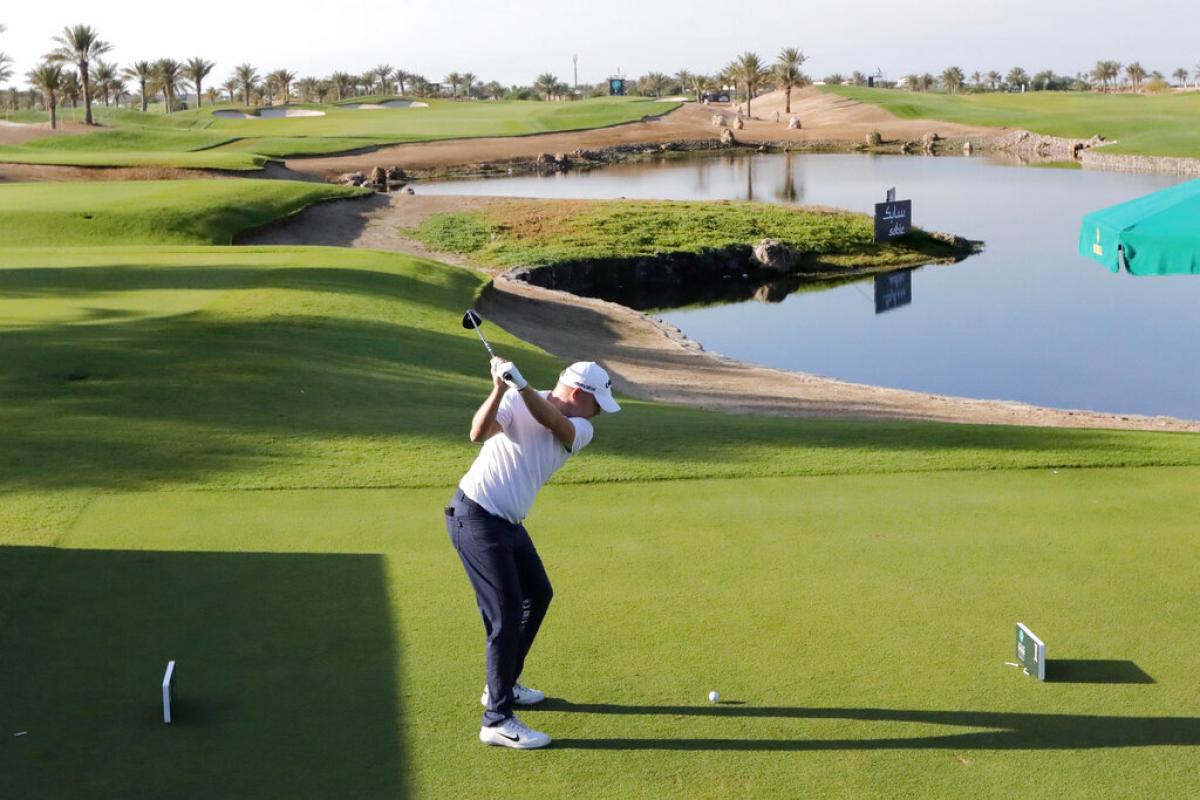 Imagen de 2020 durante la celebración de un campeonato de golf en Arabia Saudí.