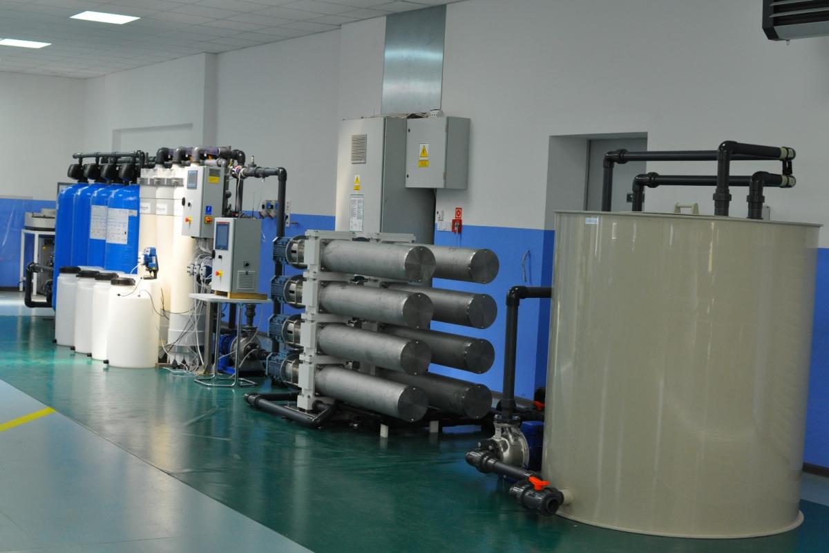 Equipo de desalinización de la empresa Smart Eco Water