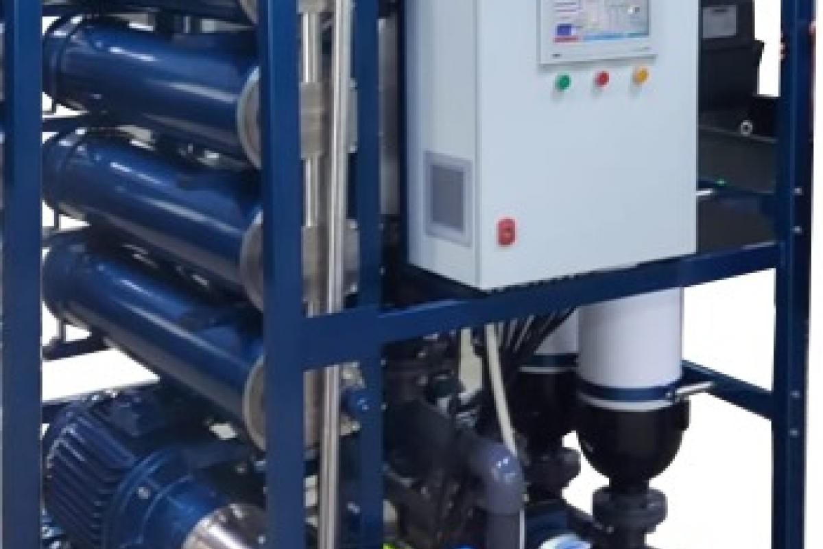 Imagen del equipo de 100 m3 ya operativo en Bulgaria