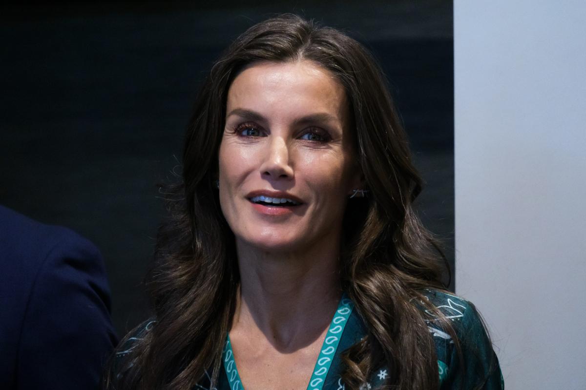 La reina Letizia, en un acto por el Día Mundial de la Salud Mental.