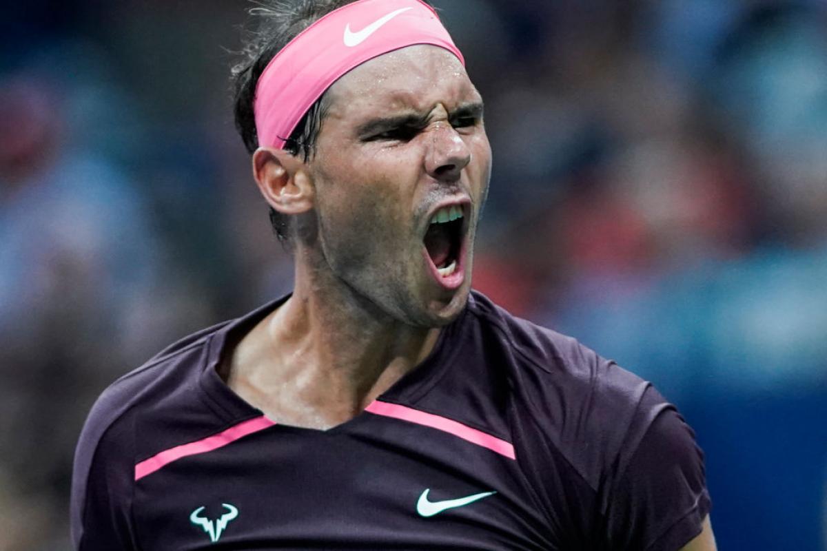 Rafael Nadal en su última participación en el Open de Australia.