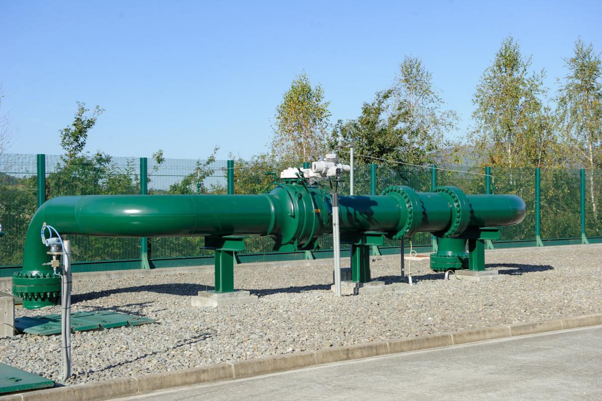 Gasoducto de Enagas.