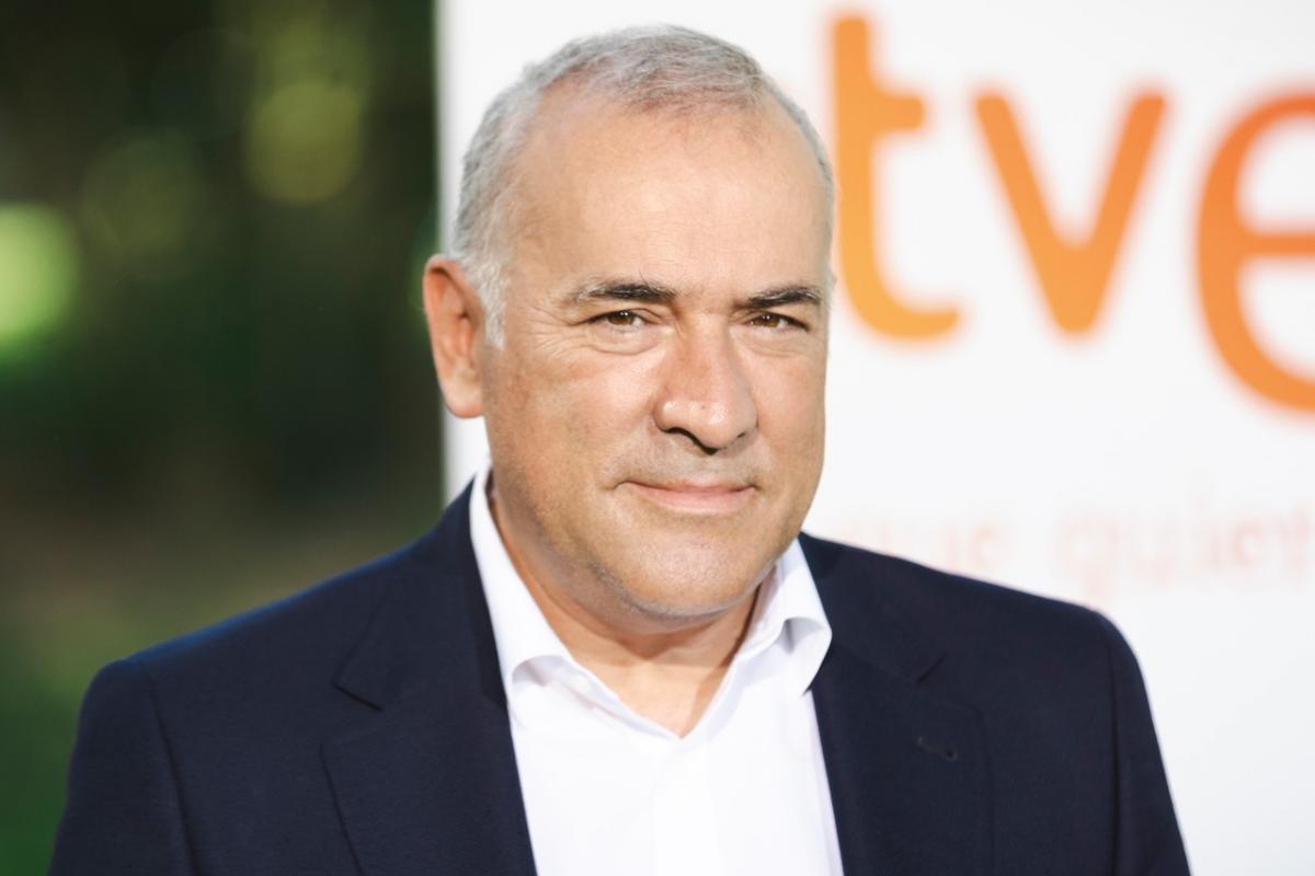 El presentador de TVE, Xabier Fortes.