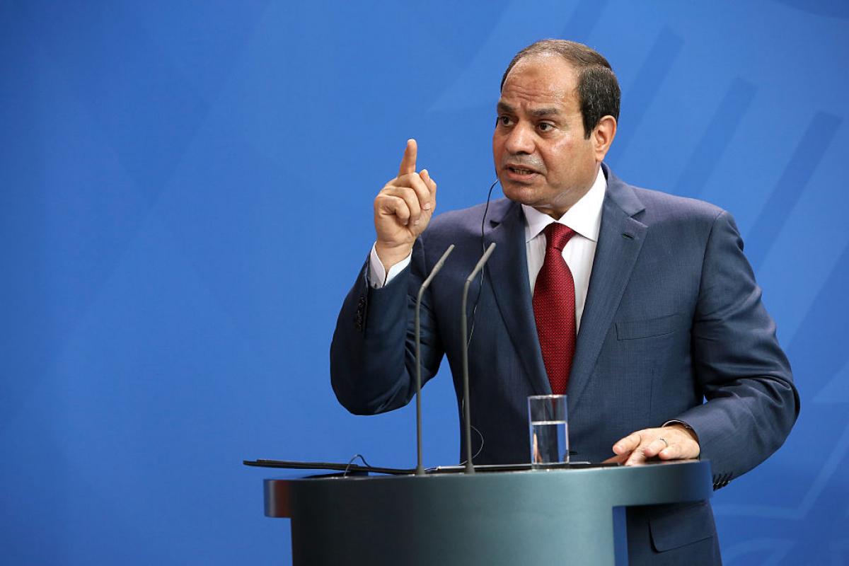 El presidente de Egipto, Abdelfatah al Sisi