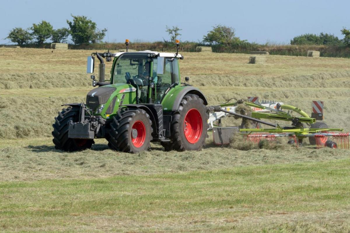 Un remolque agrícola, en una imagen de archivo