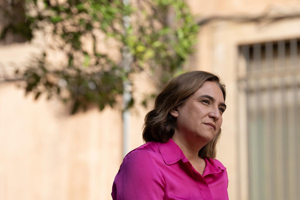 Ada Colau, exalcaldesa de Barcelona, en una imagen de archivo.