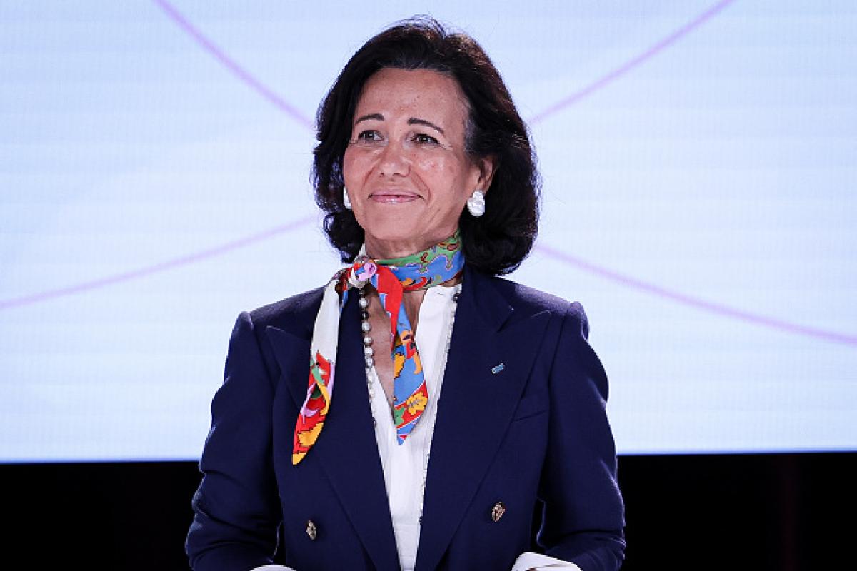 La presidenta de Banco Santander, Ana Patricia Botín, en una imagen de archivo.