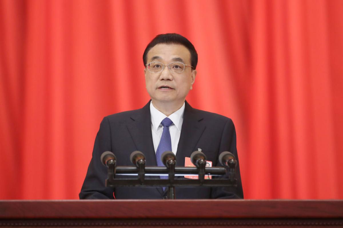 El ex primer ministor chino Li Keqiang, en una imagen de archivo.