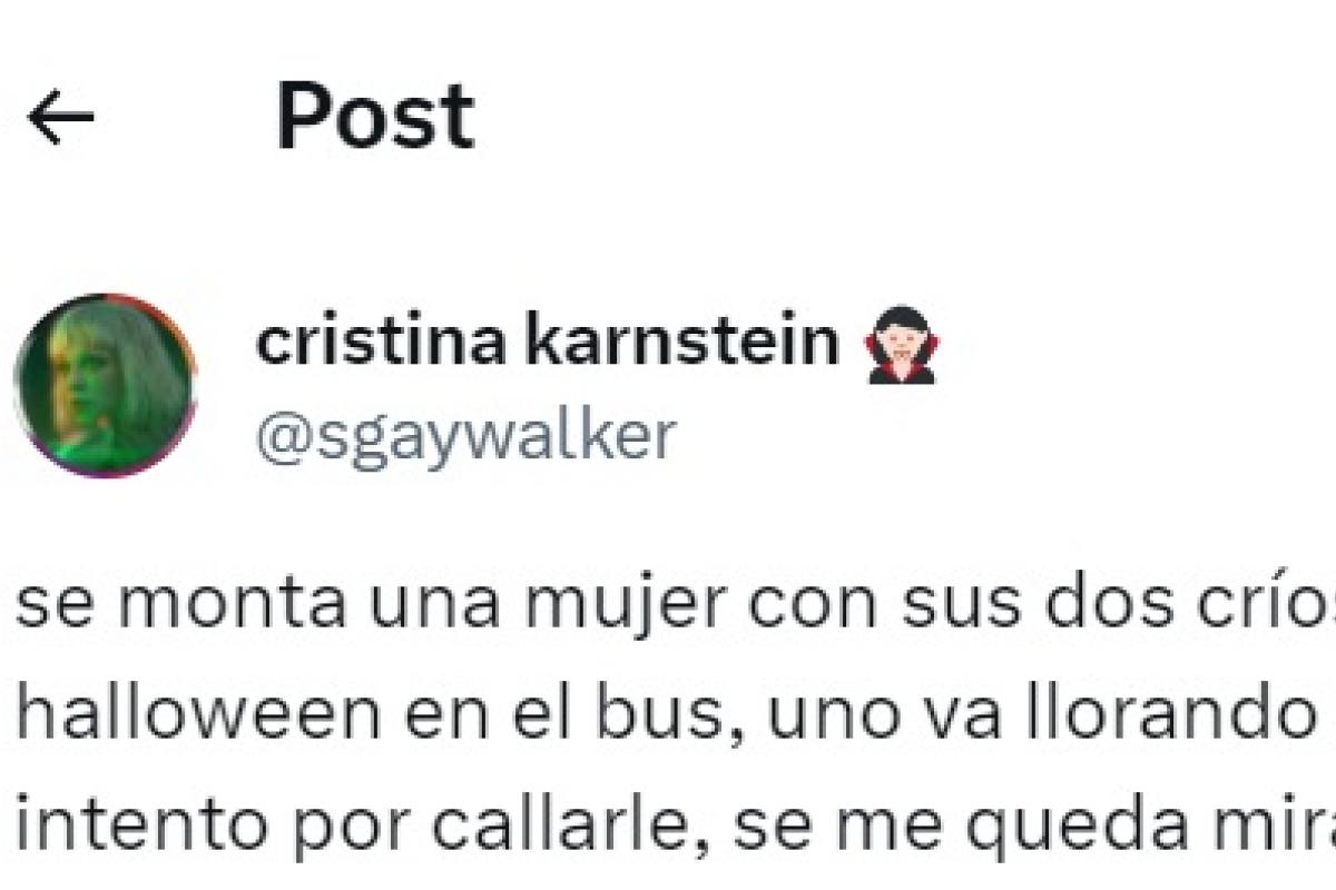 El mensaje en X de @sgaywalker