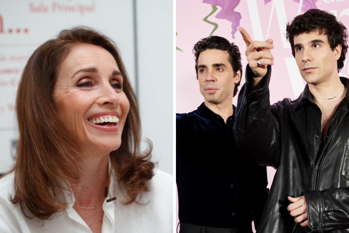 La cantante Ana Belén y los directores Javier Calvo y Javier Ambrossi.