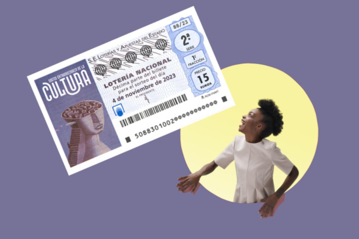 Lotería Nacional: Décimo del Sorteo Extraordinario de la Cultura 2023