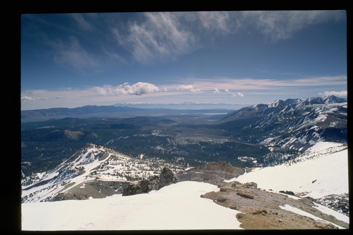 La caldera de Long Valley.