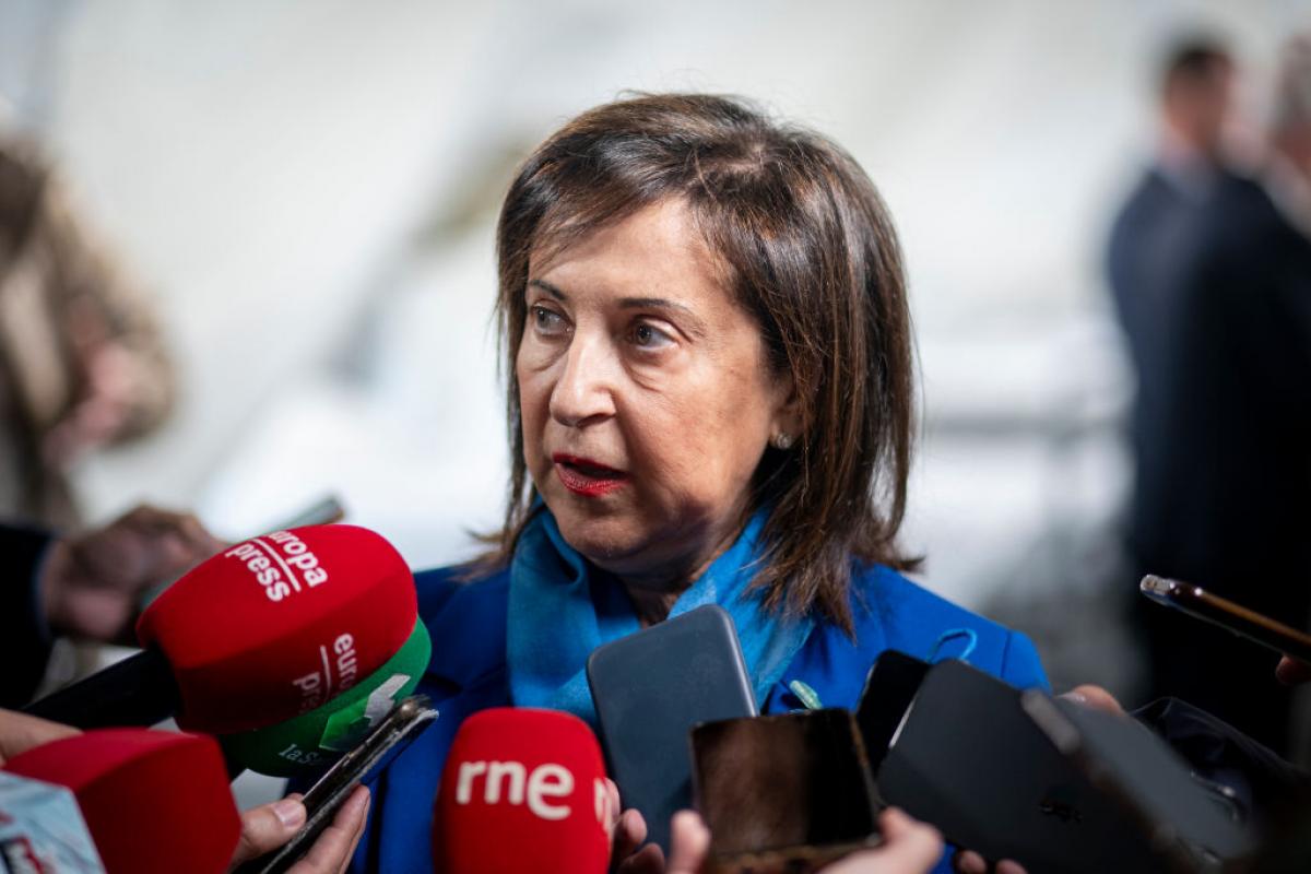 La ministra de Defensa en funciones, Margarita Robles.