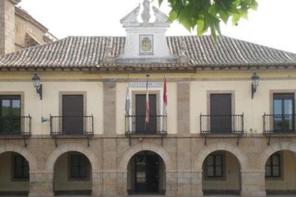 Ayuntamiento de Alcaudete de la Jara, en Toledo.