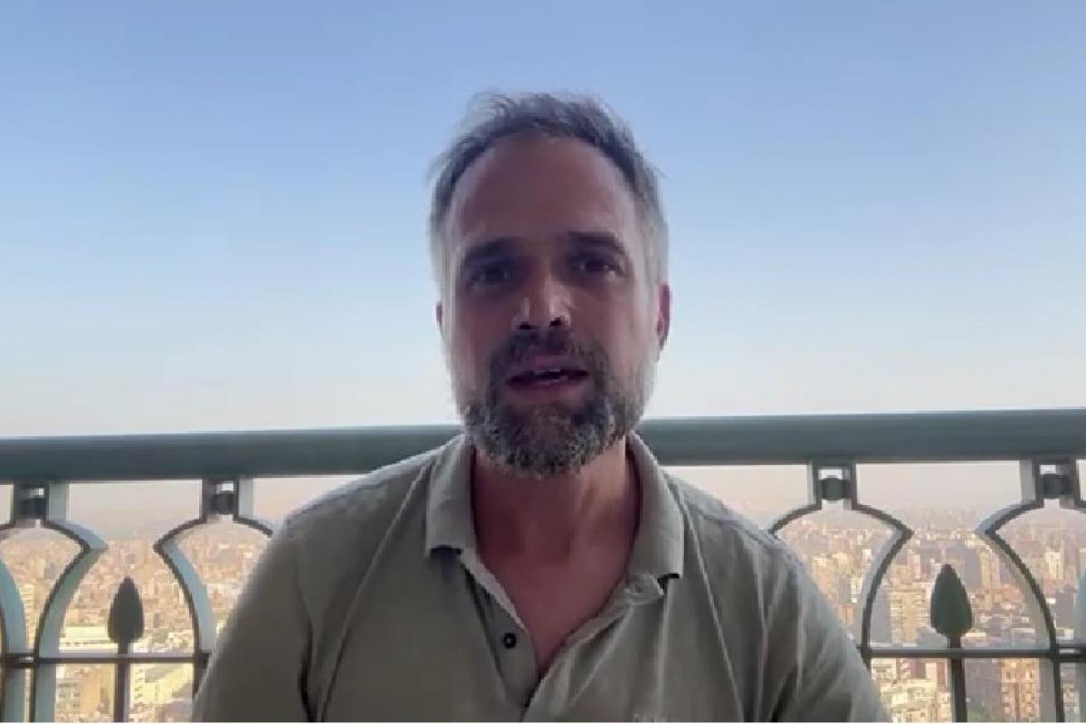 Raúl Incertis, anestesista español de MSF evacuado desde Gaza