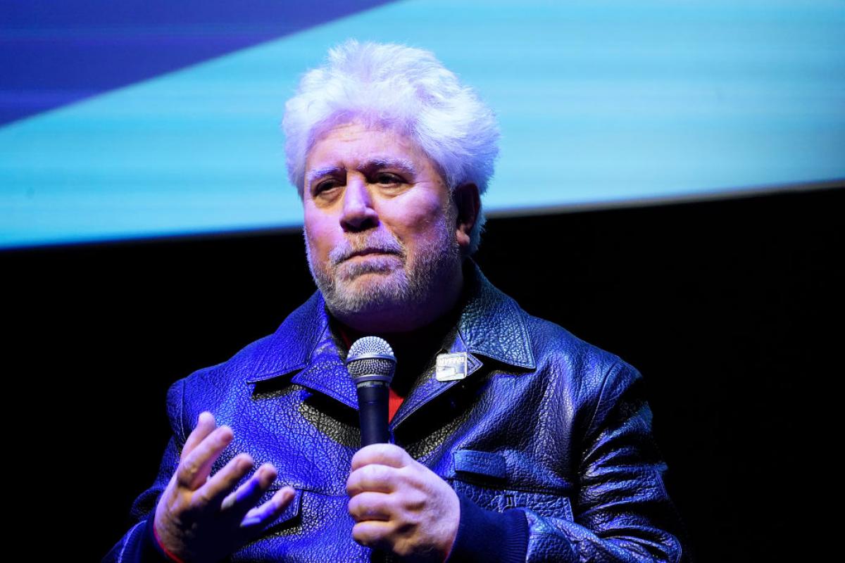 El director de cine Pedro Almodóvar.