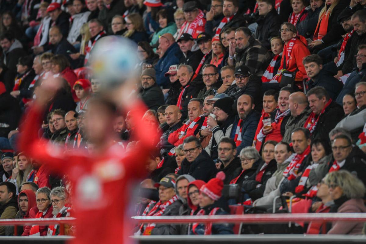 Aficionados del FC Union Berlin.