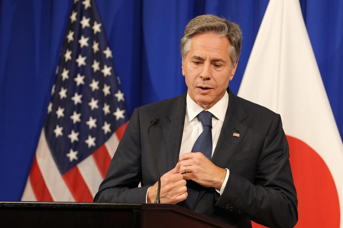 Antony Blinken, secretario de Estado de EEUU.