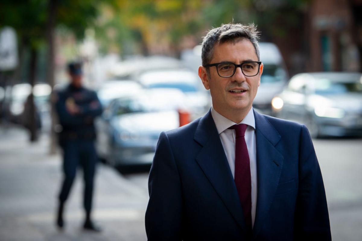 El ministro de la Presidencia en funciones, Félix Bolaños, en una imagen reciente.