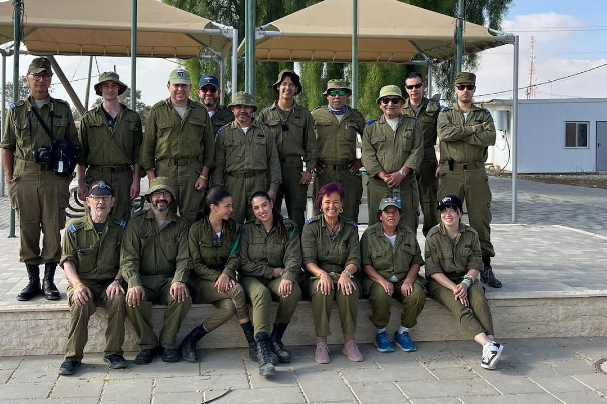 Reservistas mexicanos que participan en el programa Sar El