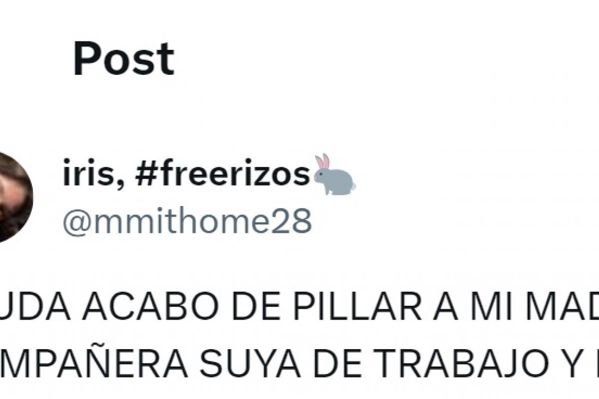 El mensaje de @mmithome28