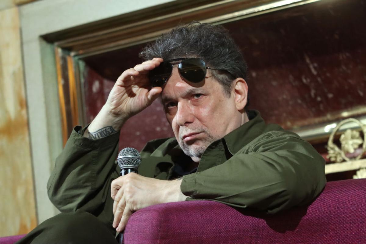 El artista Andrés Calamaro.