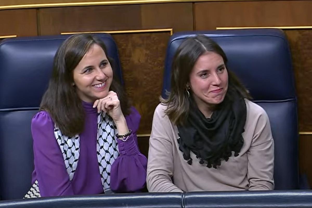 Ione Belarra e Irene Montero