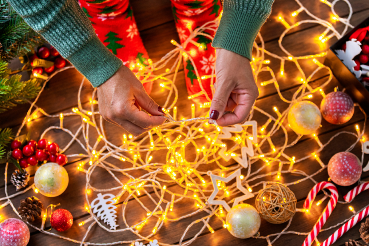 Luces navideñas para decorar la casa económicas y bonitas